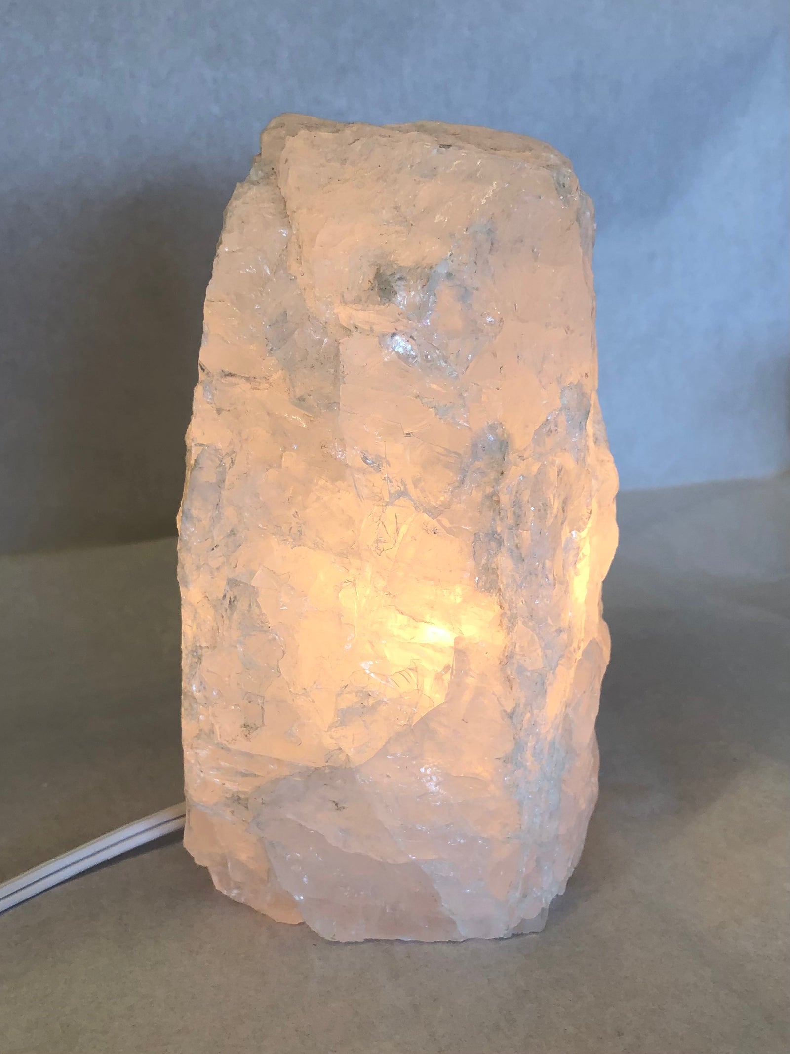 Rose Quartz Lamp