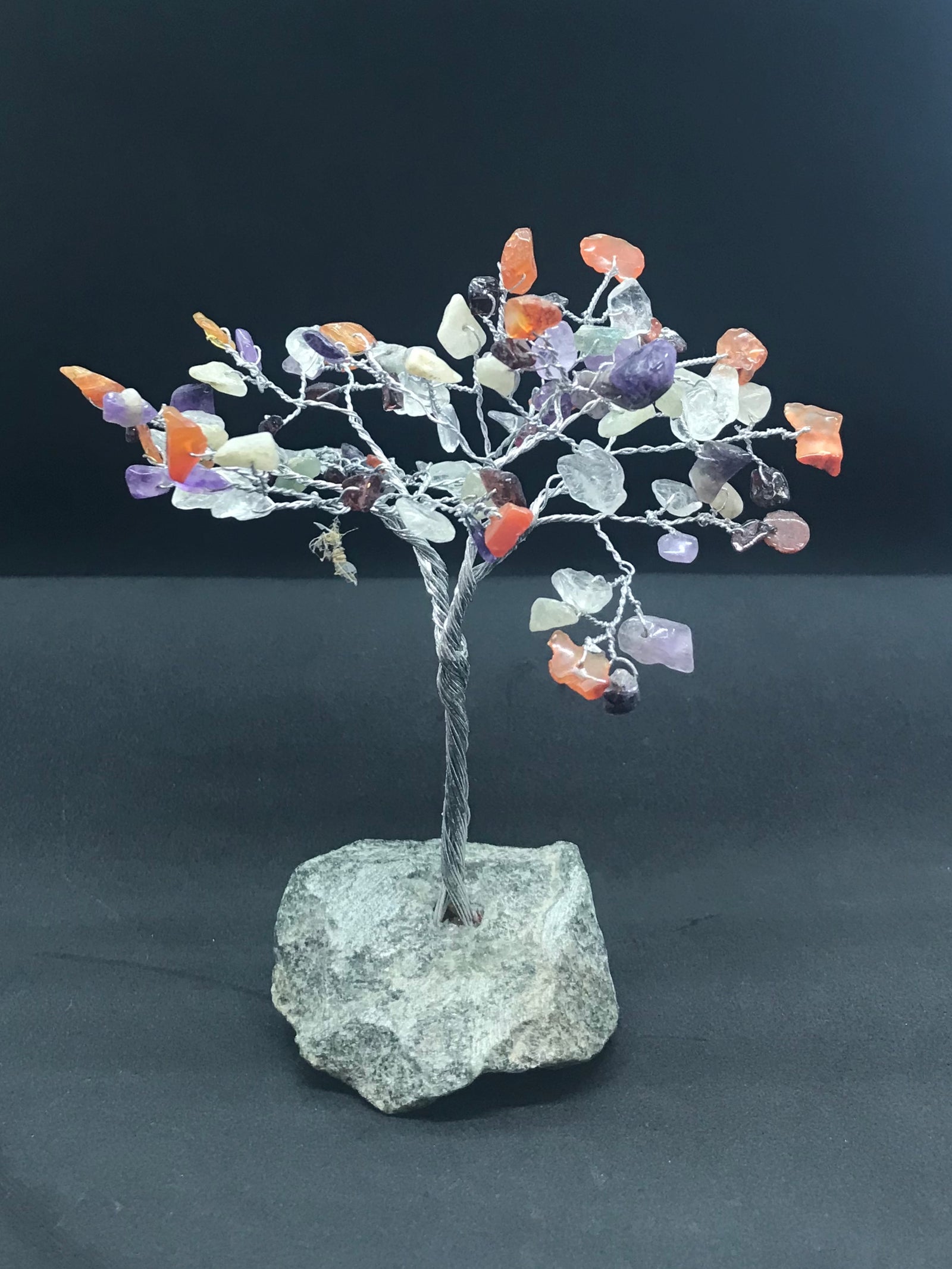 Small multi stone gem tree