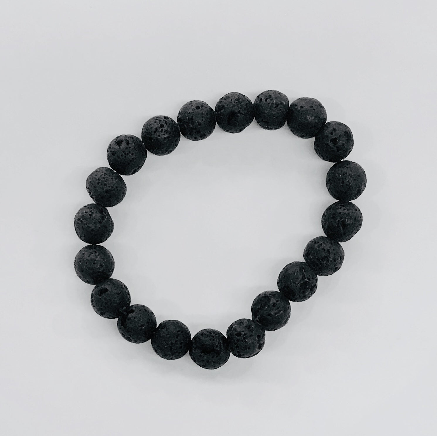 Lava bead bracelet - Michael's Gems & Glass