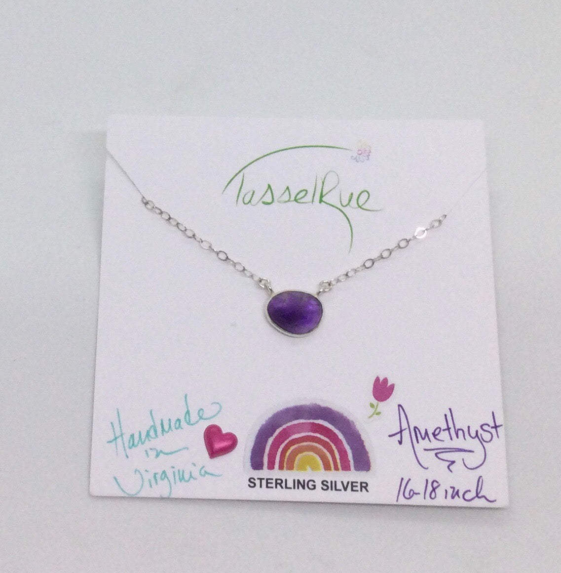 TasselRue Sterling Silver Necklaces