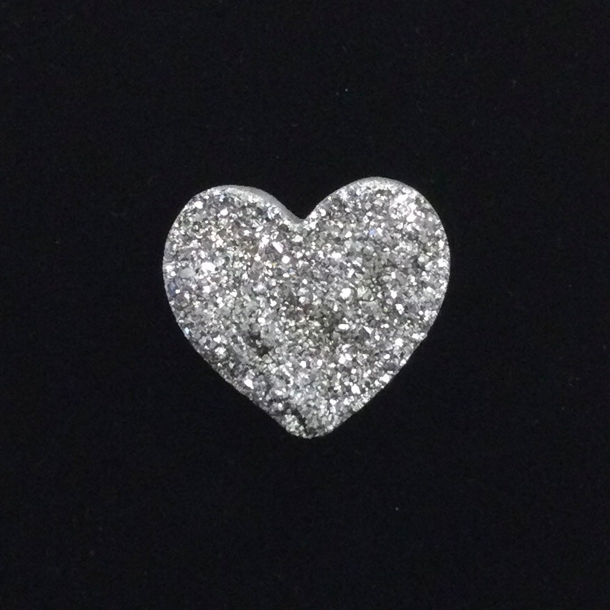 Druze Crystal Heart