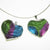 Rainbow Dyed Druze Pendants - Michael's Gems and Glass